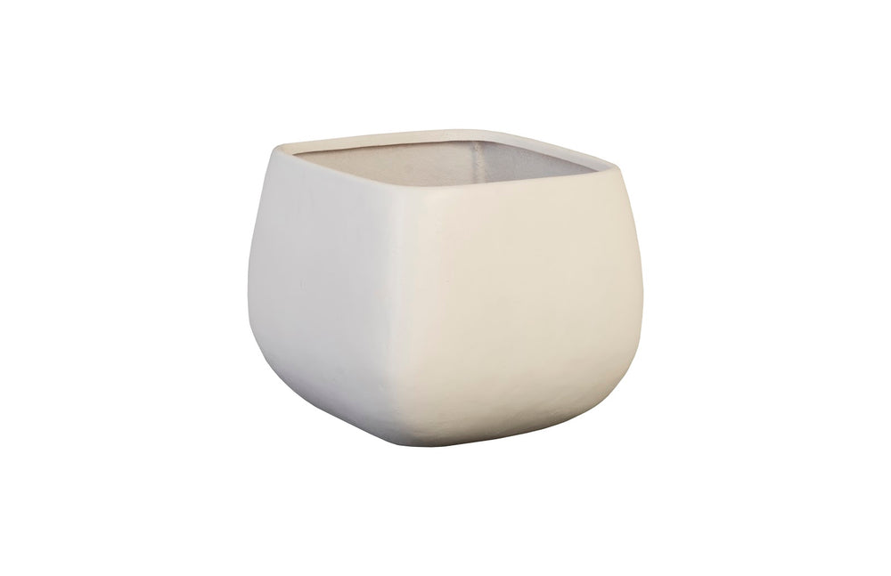 Ava Planter, Large, White