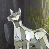 Crazy Cut Dog, Stainless Steel, Silver