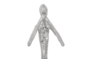 See,Hear,Speak no Evil Set of 3 Silver Leaf, Silver Leaf, Set Of 3