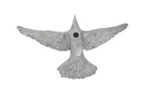 Dove Wall Art, Silver Leaf