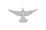 Dove Wall Art, Silver Leaf