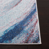 Phoenix 253 Contemporary Power Loomed 100% Polypropylene Rug Ivory / Blue