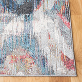 Phoenix 256 Contemporary Power Loomed 100% Polypropylene Rug Ivory / Blue