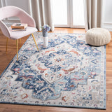 Phoenix 293 Transitional Power Loomed 100% Polypropylene Rug Ivory / Blue