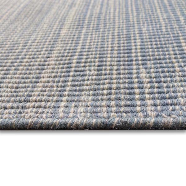 Trans-Ocean Liora Manne Aruba Ombre Casual Indoor Hand Loomed 100% Wool Rug Denim 8'3" x 11'6"