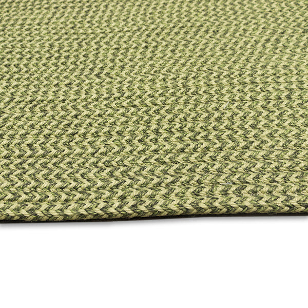 Trans-Ocean Liora Manne Calais Solid Casual Indoor/Outdoor Machine Made 100% Polypropylene Pile Rug Green 8'3" x 11'6"