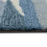 Trans-Ocean Liora Manne Capri Cloud Casual Indoor/Outdoor Hand Tufted 80% Polyester/20% Acrylic Rug Soft Blue 7'6" x 9'6"