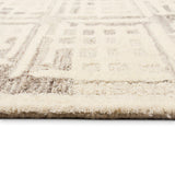Trans-Ocean Liora Manne Madison Window Contemporary Indoor Hand Tufted 100% Wool Rug Natural 8'3" x 11'6"
