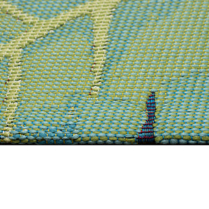 Trans-Ocean Liora Manne Marina Mum Casual Indoor/Outdoor Power Loomed 75% Polypropylene/25% Polyester Rug Blue 8'10" x 11'9"