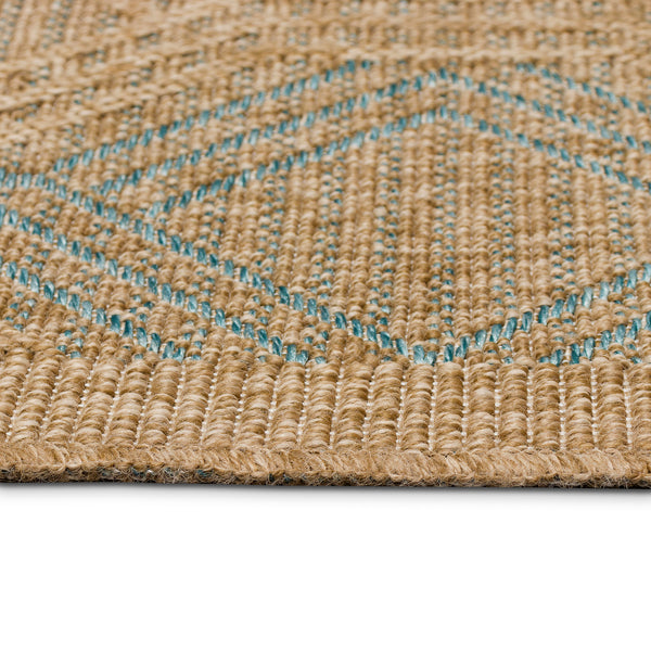 Trans-Ocean Liora Manne Sahara Links Casual Indoor/Outdoor Power Loomed 91% Polypropylene/9% Polyester Rug Aruba 7'10" x 9'10"