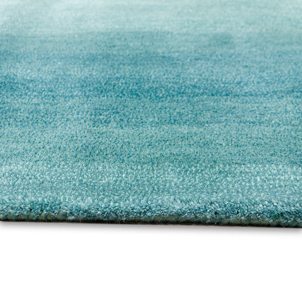 Trans-Ocean Liora Manne Tivoli Dream Border Contemporary Indoor Hand Tufted 100% Wool Pile Rug Aqua 8'3" x 11'6"