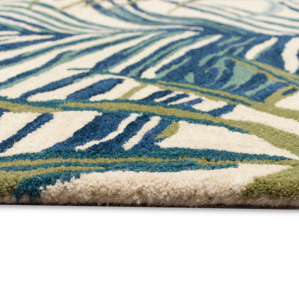 Trans-Ocean Liora Manne Tivoli La Palma Contemporary Indoor Hand Tufted 100% Wool Pile Rug Cream 8'3" x 11'6"