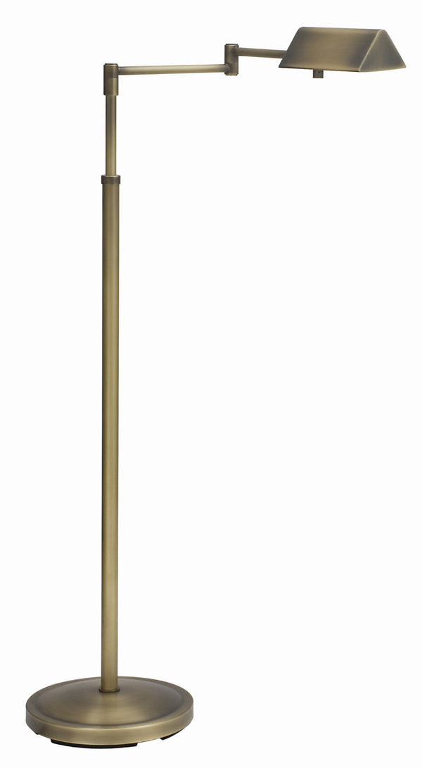 Pinnacle Antique Brass Floor Lamp