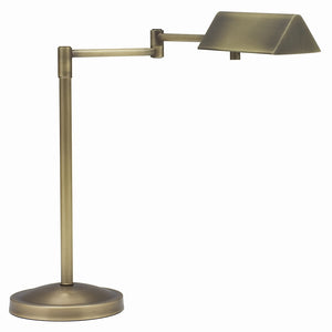 Pinnacle 16" Antique Brass Table Lamp