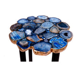 Moe's Home Azul Agate Accent Table