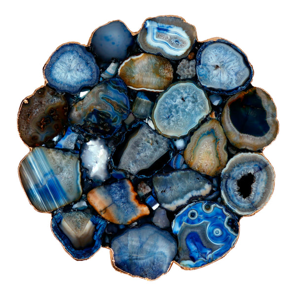 Moe's Home Azul Agate Accent Table