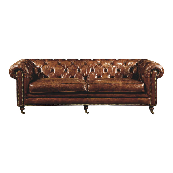 Moe's Home Birmingham Sofa Brown