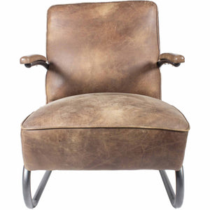 Moe's Home Perth Club Chair Light Brown