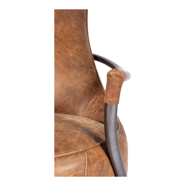 Moe's Home Carlisle Club Chair Light Brown