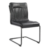 Moe's Home Ansel Dining Chair Black-M2