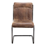 Moe's Home Ansel Dining Chair Light Brown-M2