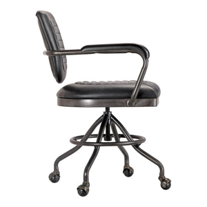 FOSTER SWIVEL DESK CHAIR BLACK