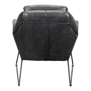 Moe's Home Greer Club Chair Black