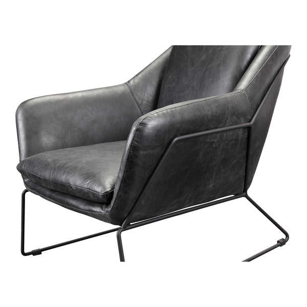 Moe's Home Greer Club Chair Black