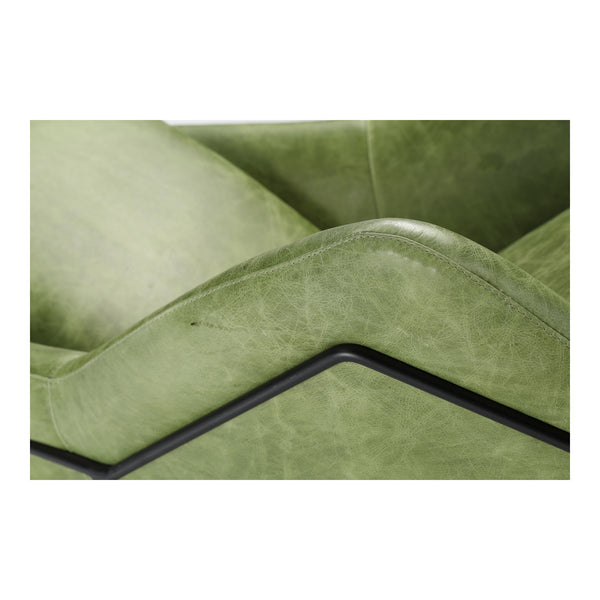 Moe's Home Greer Club Chair Green