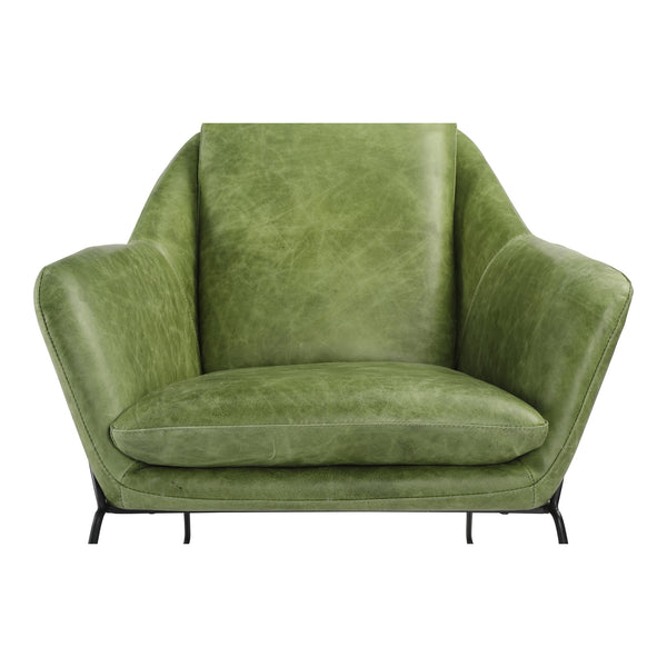 Moe's Home Greer Club Chair Green
