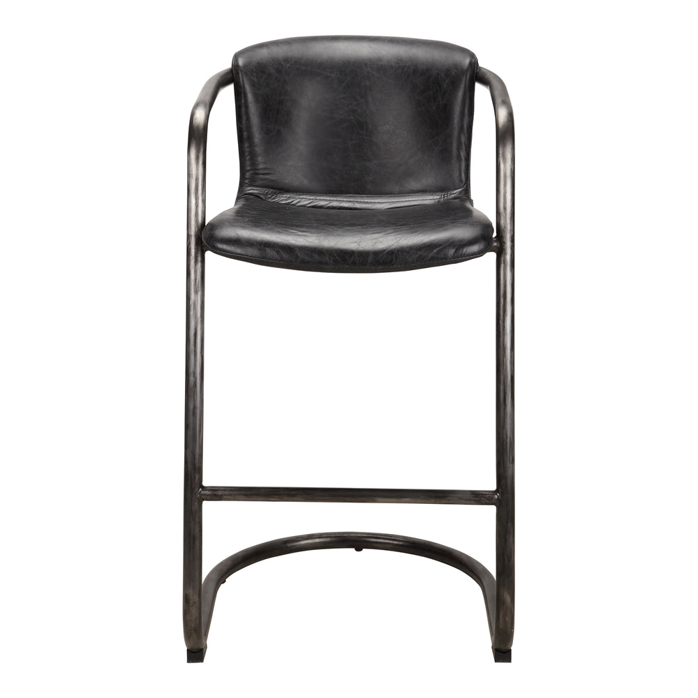 Moe's Home Freeman Barstool Antique Black-M2