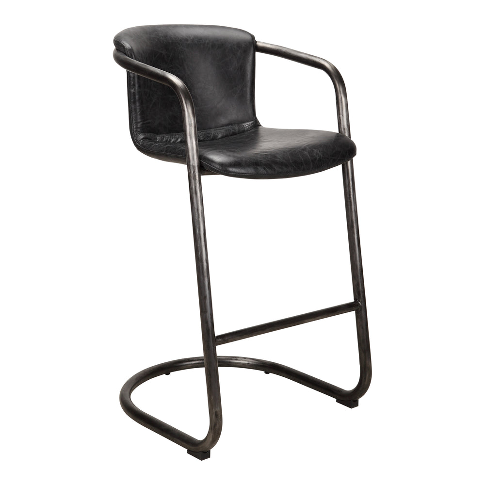 Moe's Home Freeman Barstool Antique Black-M2