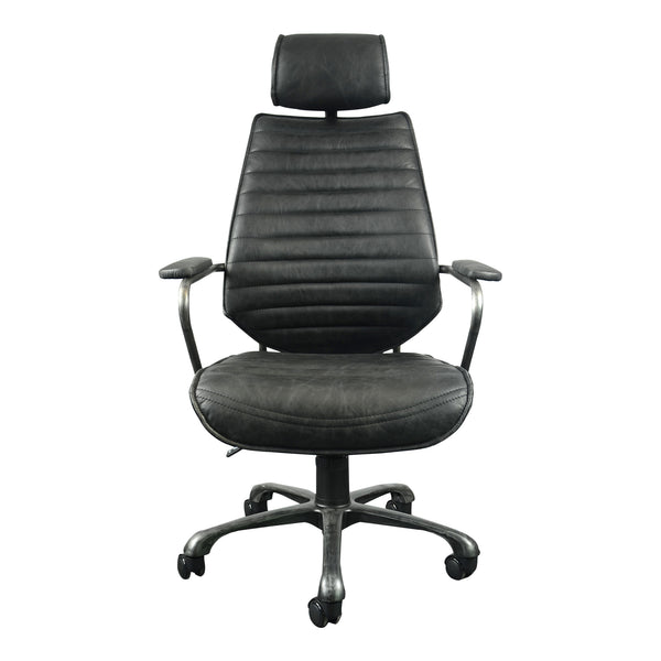 Moe's Home Executive Swivel Office Chair Black