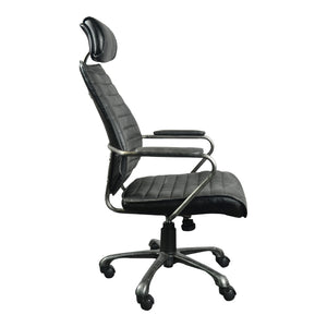 Moe's Home Executive Swivel Office Chair Black