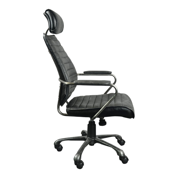 Moe's Home Executive Swivel Office Chair Black