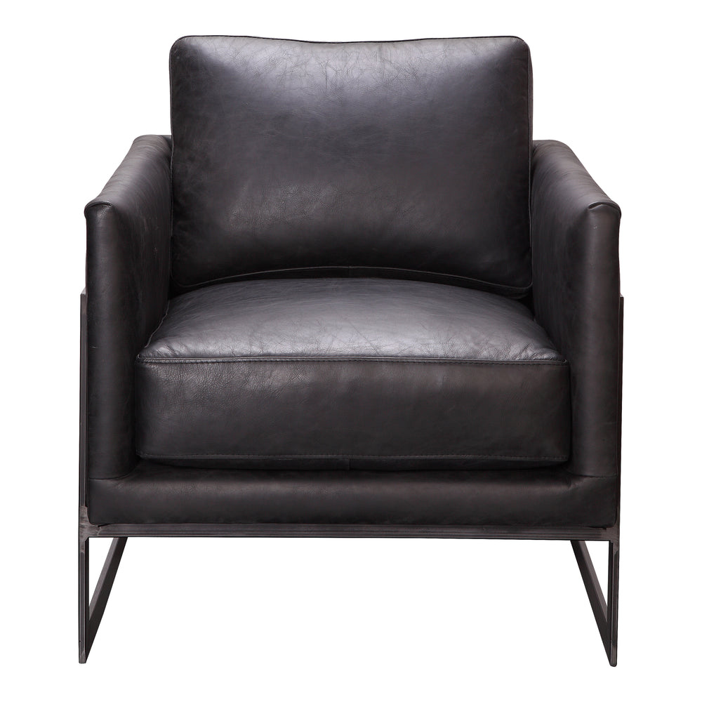 Moe's Home Luxley Club Chair Black