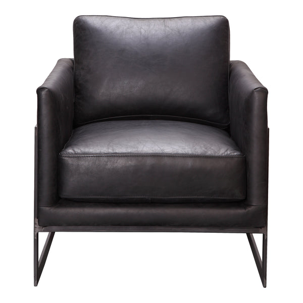 Moe's Home Luxley Club Chair Black