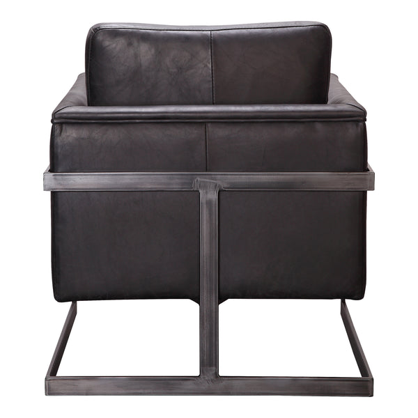 Moe's Home Luxley Club Chair Black