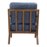 Moe's Home Drexel Arm Chair Blue