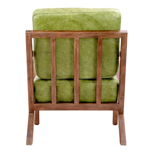 Moe's Home Drexel Arm Chair Green