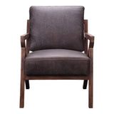 Moe's Home Drexel Arm Chair Antique Ebony