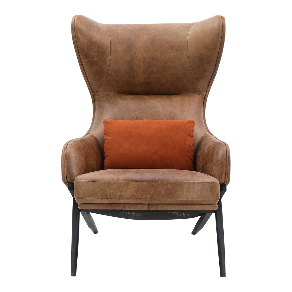 Moe's Home Amos Leather Accent Chair