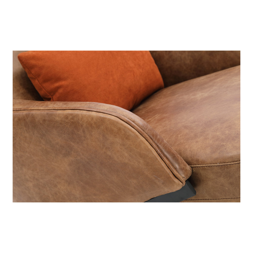 Moe's Home Amos Leather Accent Chair
