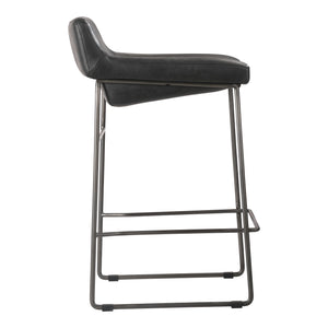 Moe's Home Starlet Counterstool Black M2