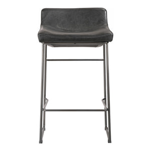 Moe's Home Starlet Counterstool Black M2