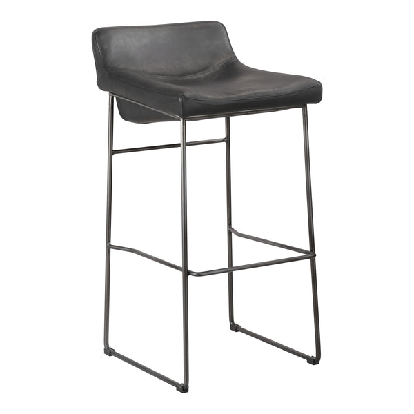 Moe's Home Starlet Bar Stool Black M2