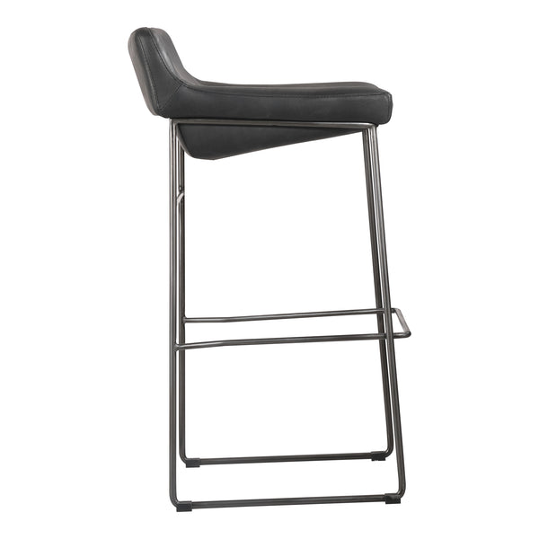 Moe's Home Starlet Bar Stool Black M2