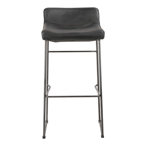 Moe's Home Starlet Bar Stool Black M2