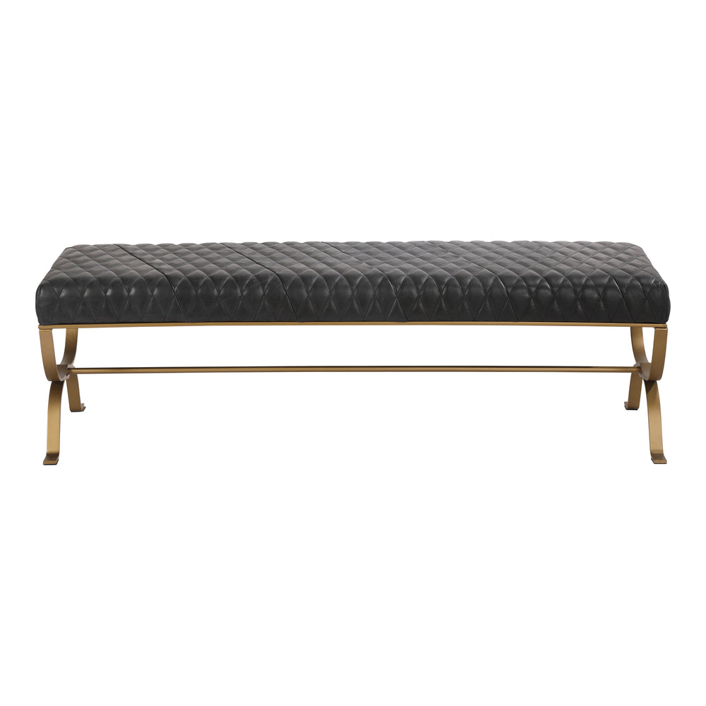 Moe's Home Teatro Bench Antique Black