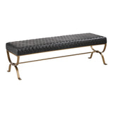 Moe's Home Teatro Bench Antique Black